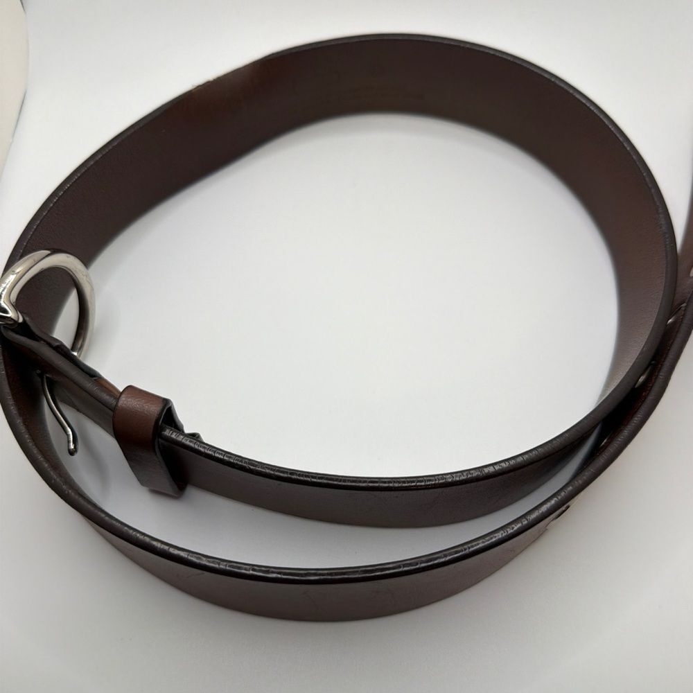 ~38" Pre-owned early 2000s COACH all leather belt in Small - Picture 11 of 12